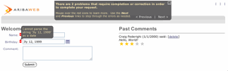 Field-level Validation Error
