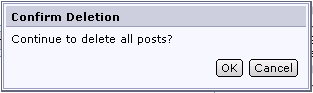 Confirm Delete
