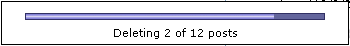 Delete Progress